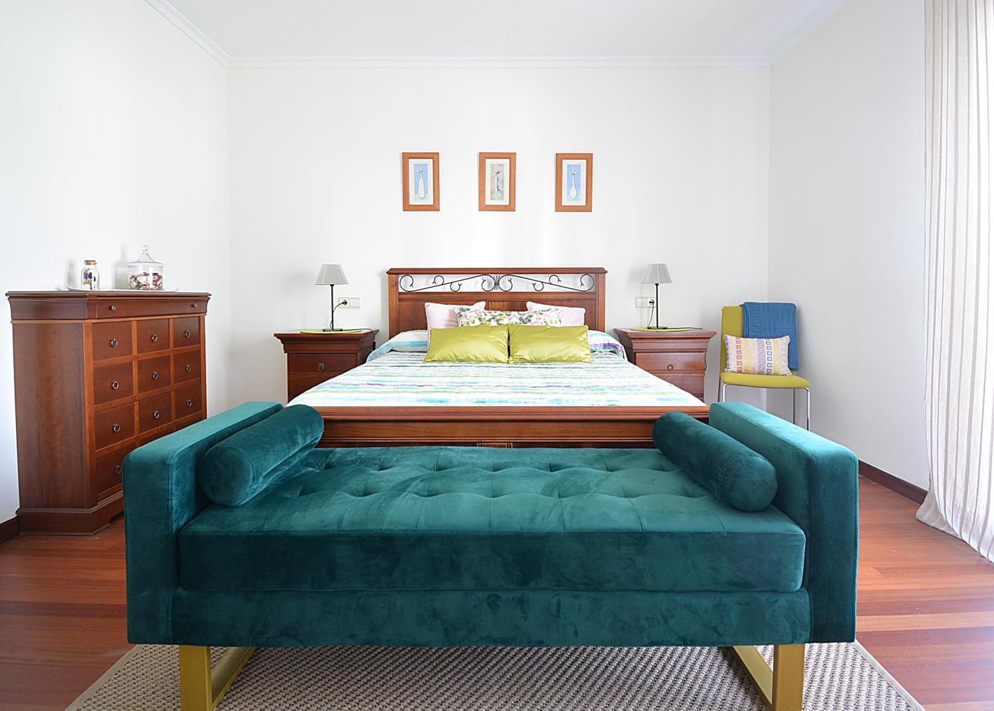 Apartamento Con Terraza En El Entorno De Sanxenxo Bagian luar foto